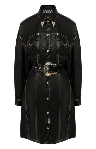Женское платье с поясом VERSACE JEANS COUTURE, арт. D2HUA402-UDP902/04975