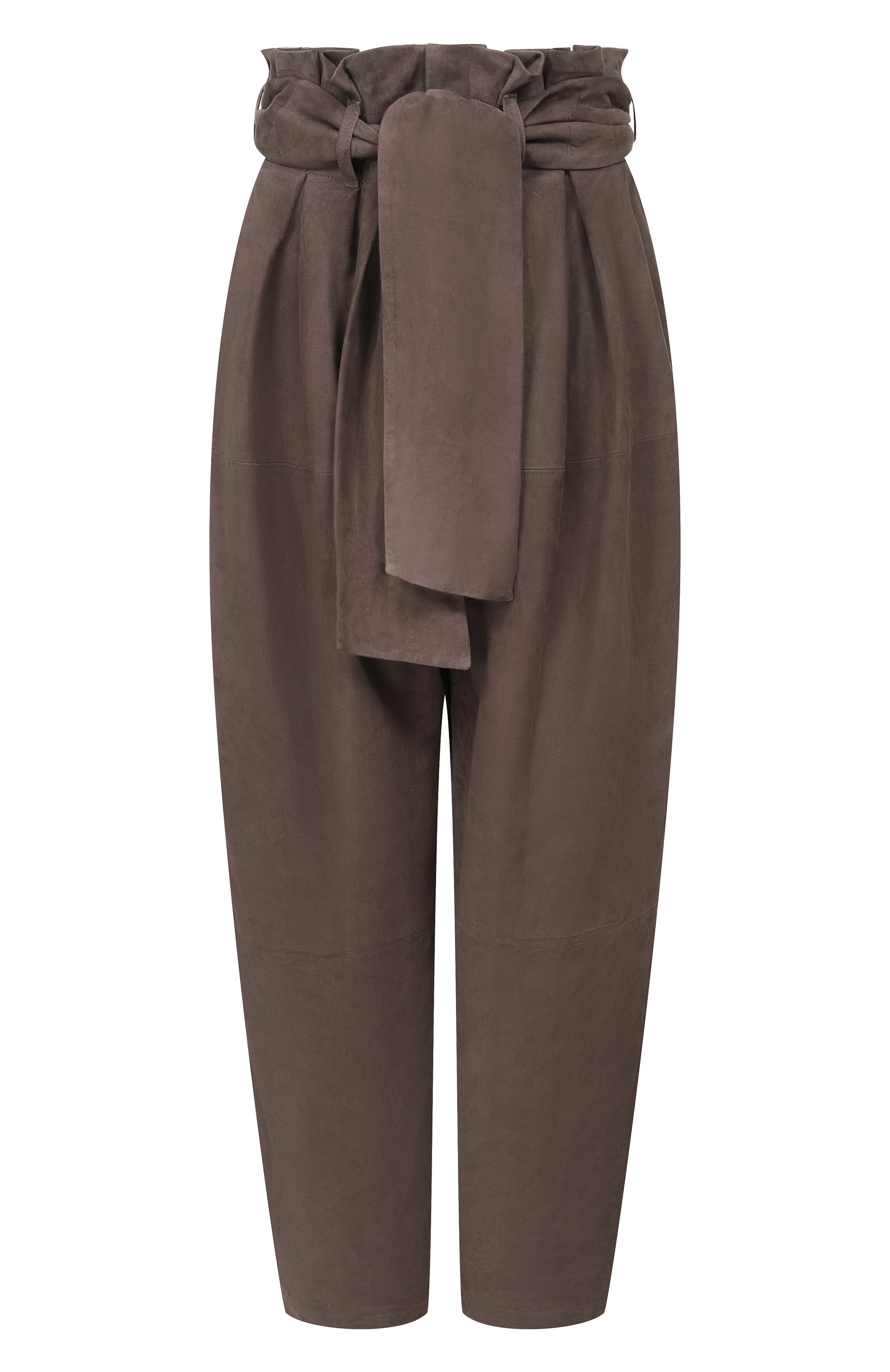 Замшевые брюки BALMAIN, арт. GF0QG065/LB12, фото 1