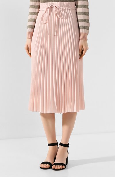 Юбка-миди REDVALENTINO розового цвета по цене 67550 руб., арт. TR3RAB85/4RA, фото 3 Юбка-миди REDVALENTINO, арт. TR3RAB85/4RA, фото 3