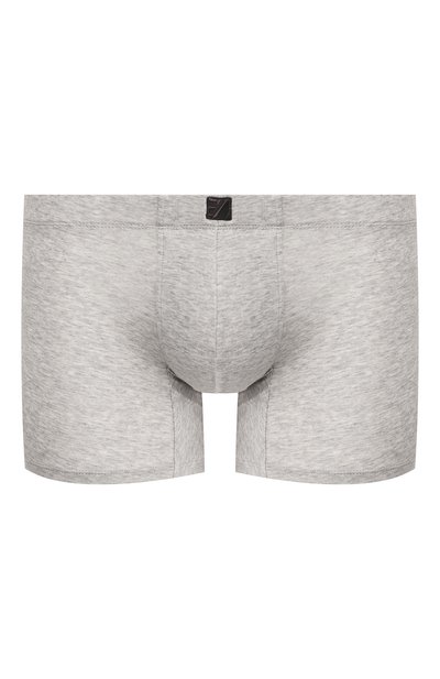 Хлопковые боксеры со скрытой резинкой ZEGNA серого цвета по цене 5705 руб., арт. N2LC70010, фото 1 Хлопковые боксеры со скрытой резинкой ZEGNA, арт. N2LC70010, фото 1