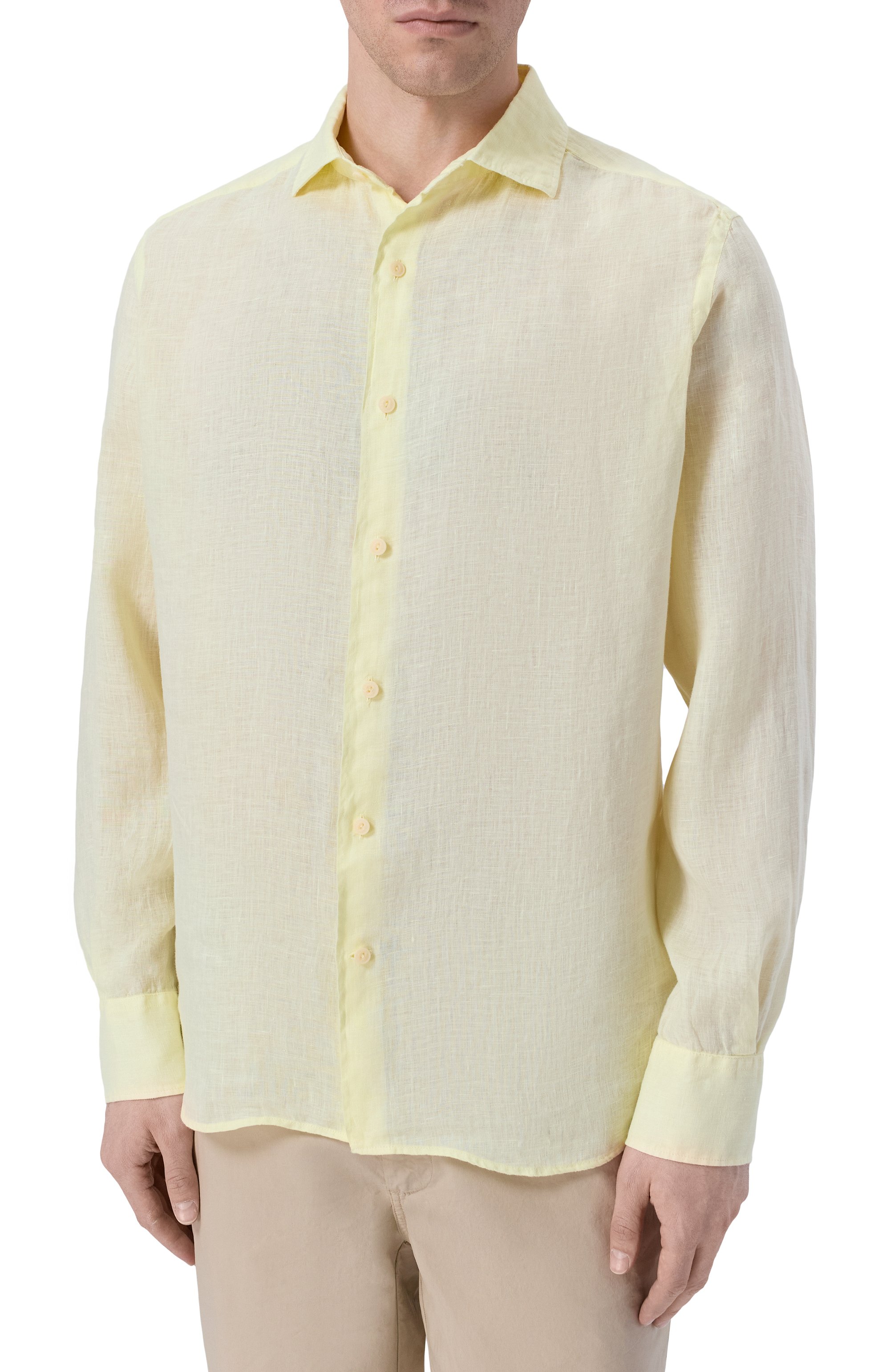 Льняная рубашка MC2 SAINT BARTH, арт. PAMP001-00556L/PAMPL0NA, фото 3