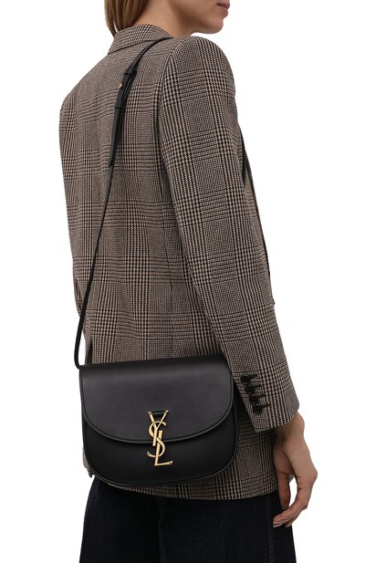 Сумка kaia medium SAINT LAURENT черного цвета по цене 188000 руб., арт. 634818/BWR0W, фото 2 Сумка kaia medium SAINT LAURENT, арт. 634818/BWR0W, фото 2