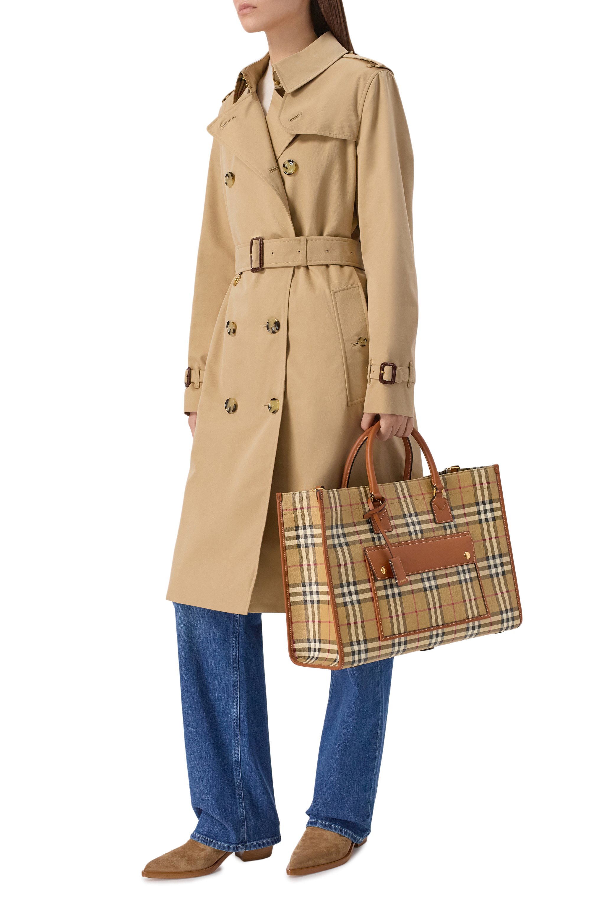 Сумка-тоут freya medium BURBERRY, арт. 8109792, фото 7