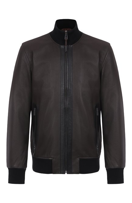 Мужской кожаный бомбер WINDSOR, арт. T0RIN0-L/1300140