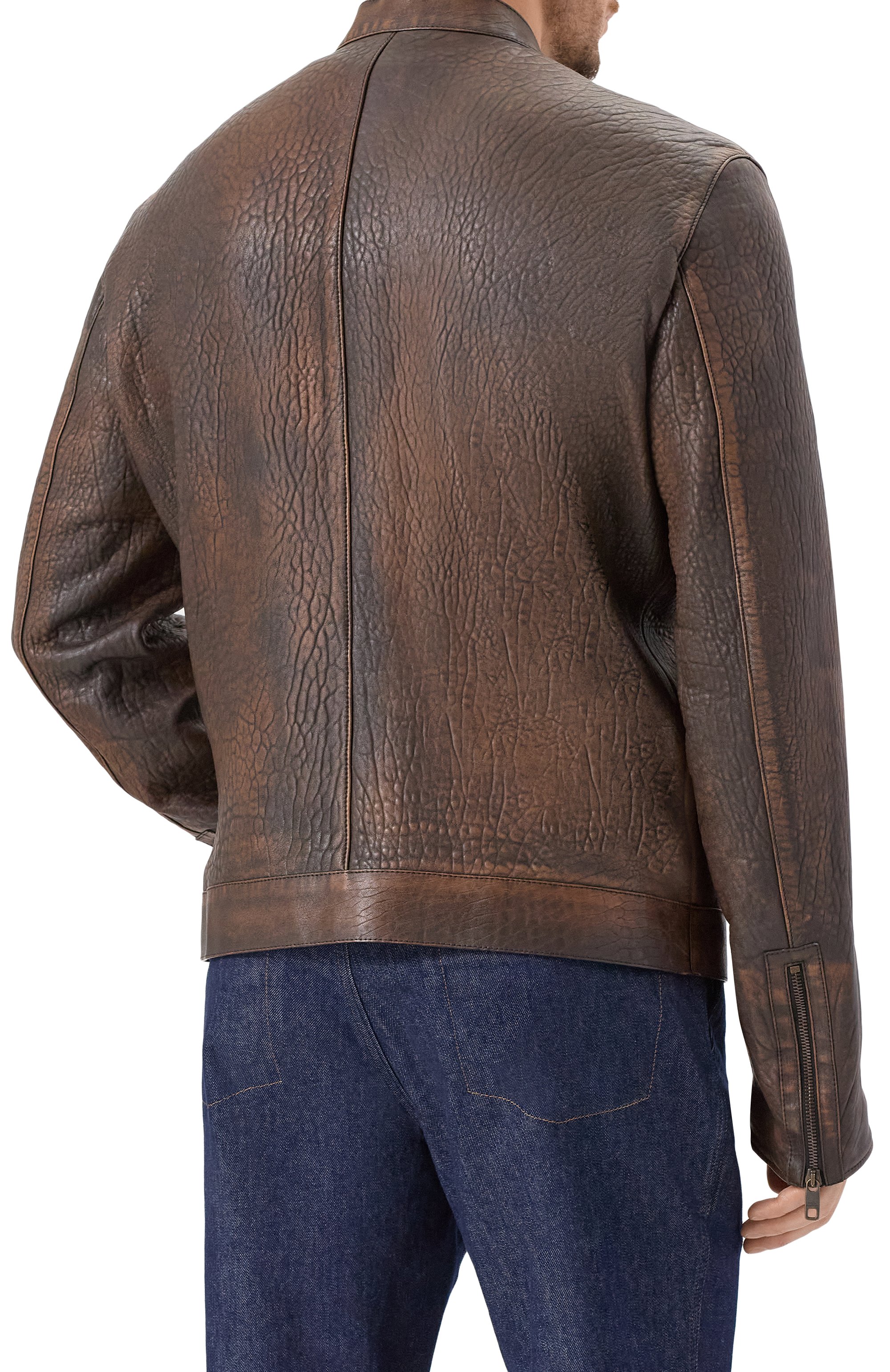 Кожаная куртка DOLCE & GABBANA, арт. G9AZZL/HULXP, фото 4