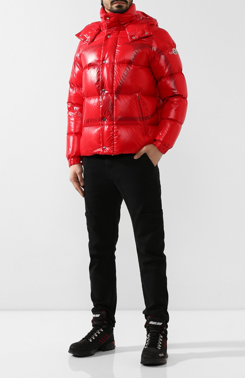 Кожаные ботинки MSGM черного цвета по цене 51400 руб., арт. 2740MS2387, фото 2 Кожаные ботинки MSGM, арт. 2740MS2387, фото 2