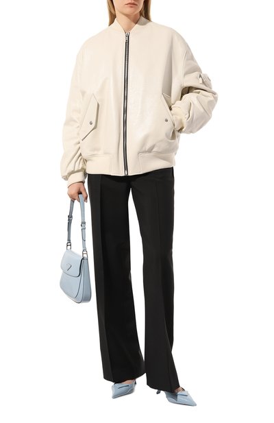 Кожаный бомбер PRADA, арт. 58A079-1ZFE-F0009, фото 2