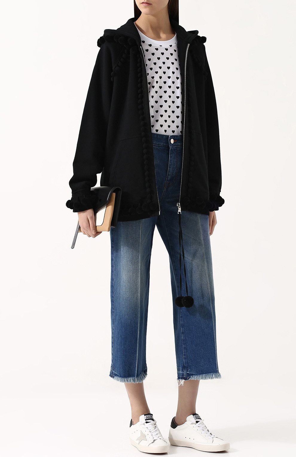 Хлопковый кардиган на молнии с капюшоном MARC JACOBS (THE), арт. M4007142, фото 2