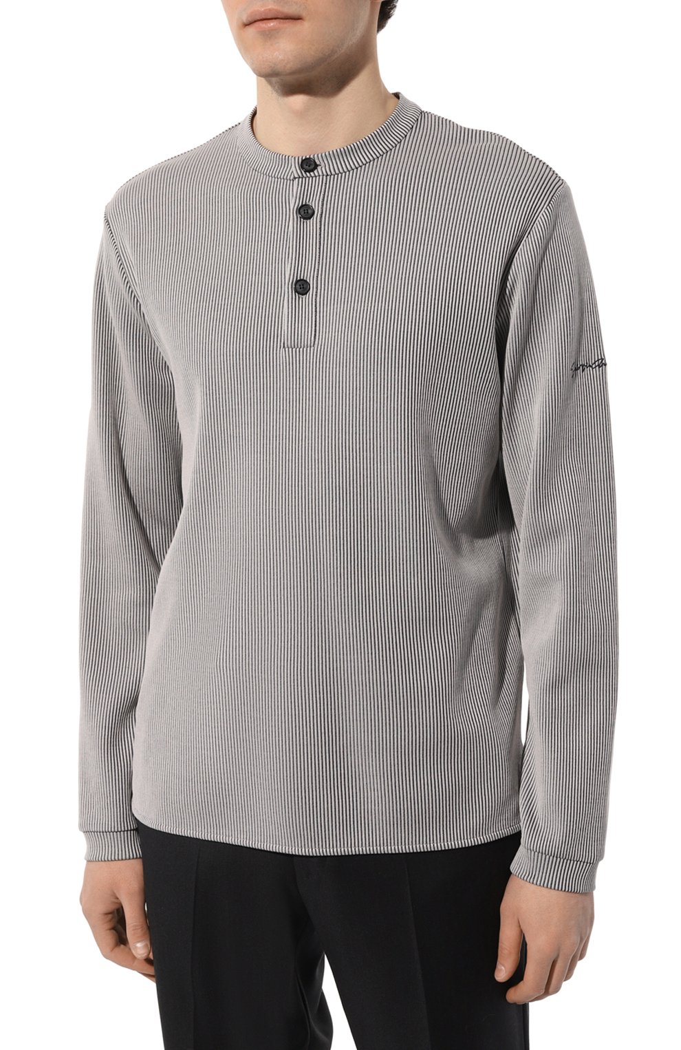 Джемпер из вискозы и хлопка GIORGIO ARMANI, арт. 3DSF50/SJBRZ, фото 3