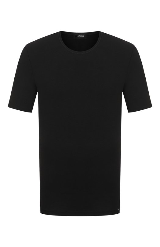 Футболка из лиоцелла и хлопка Hanro 073184 Чёрный 073184