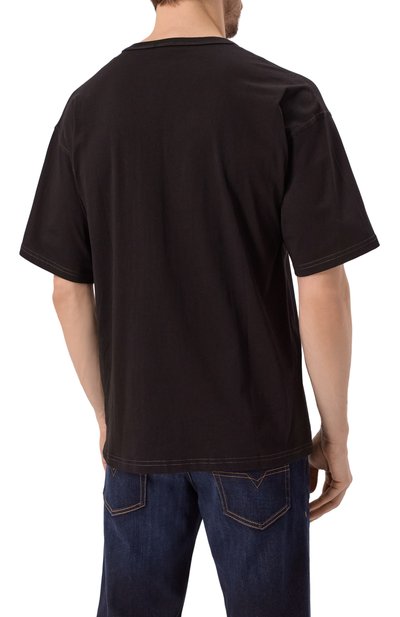 Хлопковая футболка DIESEL, арт. A16400/0QIAM, фото 4