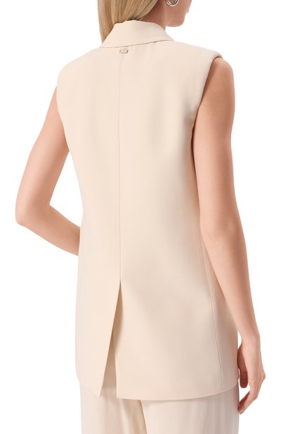 Жилет AGNONA кремового цвета по цене 309000 руб., арт. TX0901/U5068, фото 4 Жилет AGNONA, арт. TX0901/U5068, фото 4