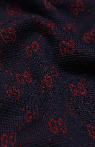 Шерстяной шарф с принтом gg GUCCI, арт. 536662/4G272, фото 2