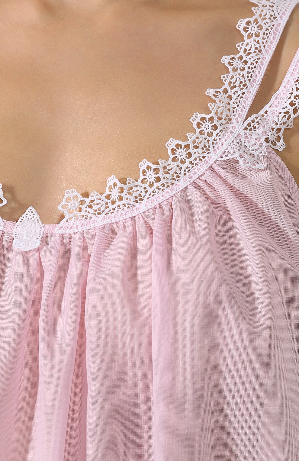 Хлопковая сорочка CELESTINE розового цвета по цене 26050 руб., арт. 30002547/FRANCESCA BD, фото 5 Хлопковая сорочка CELESTINE, арт. 30002547/FRANCESCA BD, фото 5