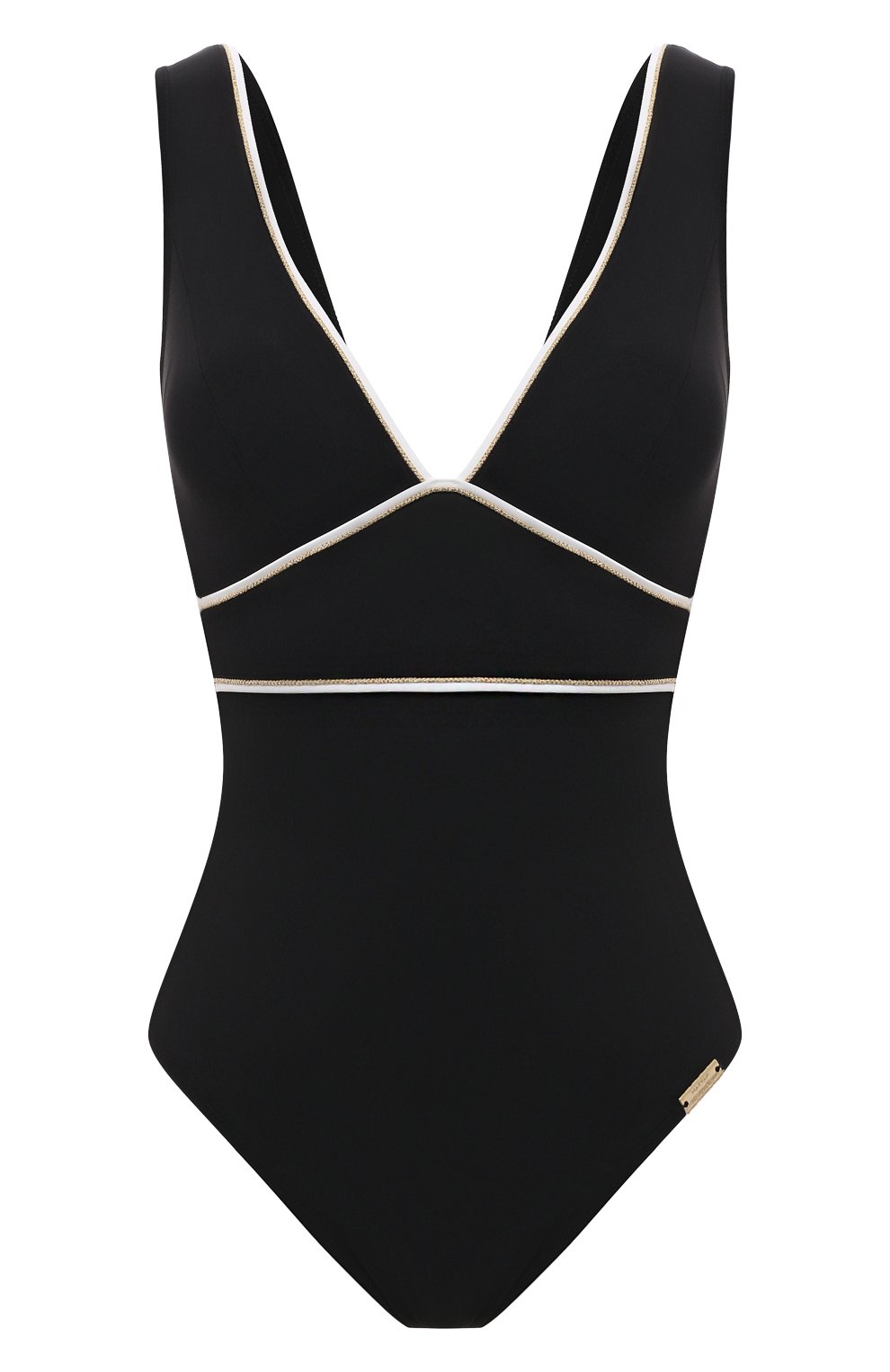 Слитный купальник MARYAN MEHLHORN черного цвета по цене 29930 руб., арт. 4693409, фото 1 Слитный купальник MARYAN MEHLHORN, арт. 4693409, фото 1