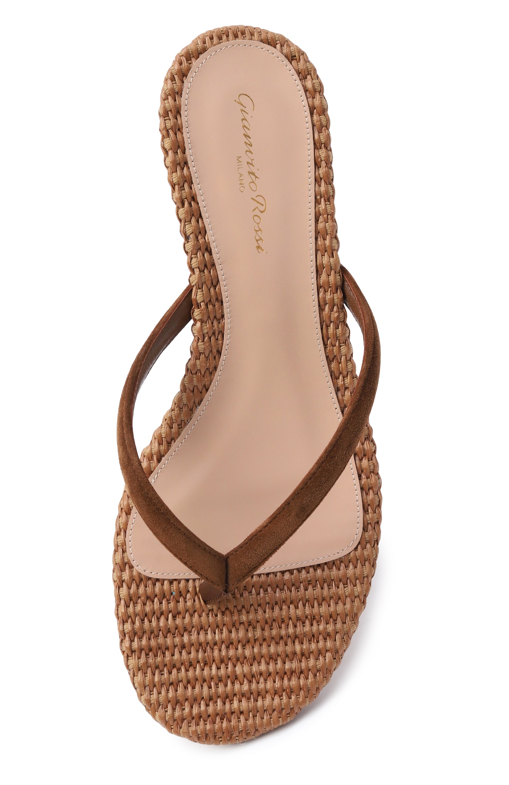 Кожаные мюли calypso GIANVITO ROSSI, арт. G10135.35RIC.CBLTECU, фото 6