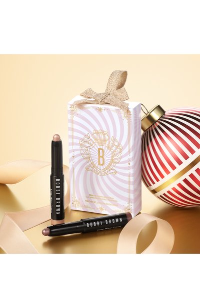 Набор long-wear cream shadow stick mini duo, golden pink/dusty mauve (2x0,9g) BOBBI BROWN, арт. H5HQ-Y5, фото 3