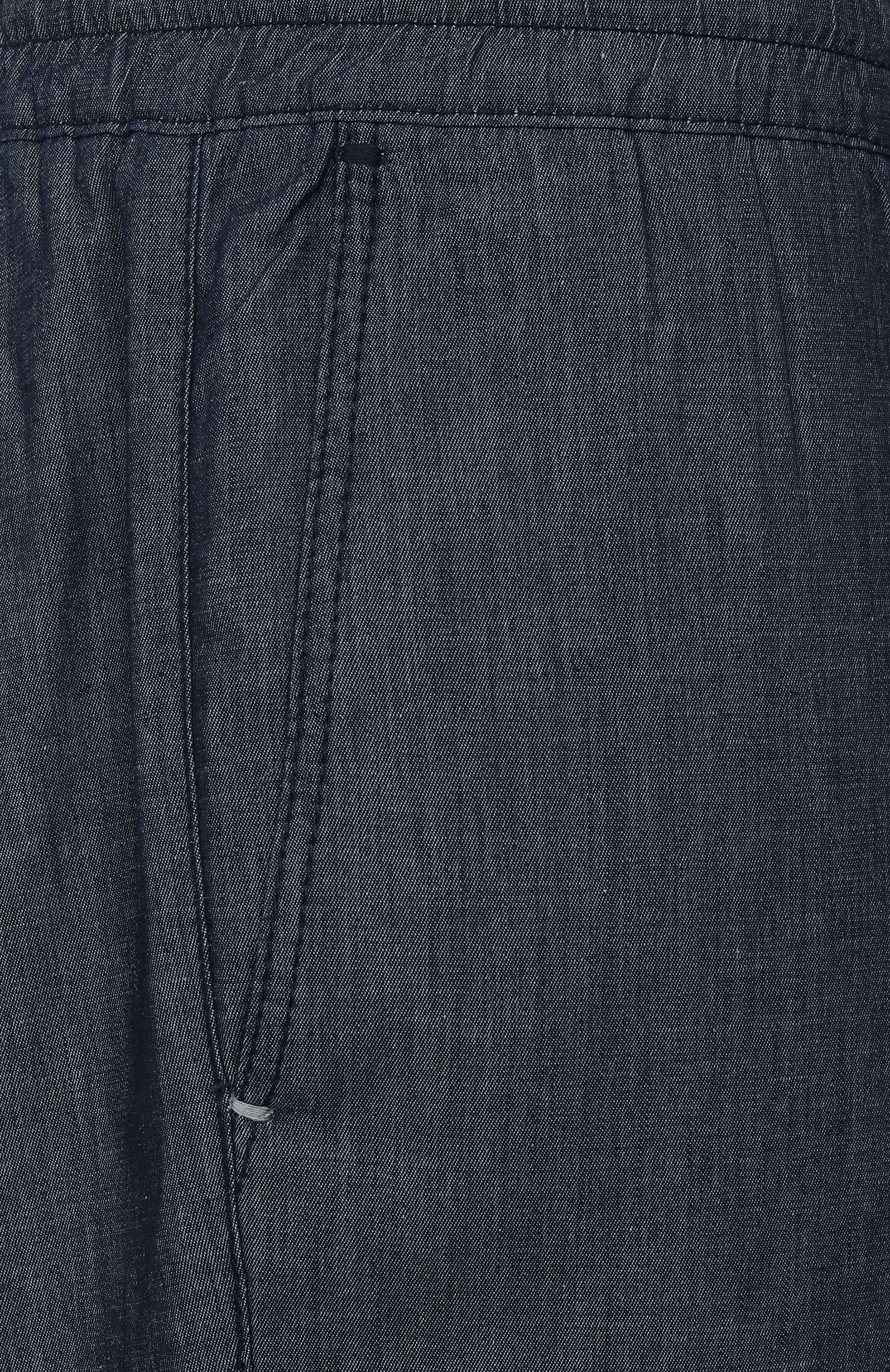 Брюки из шелка и хлопка ZILLI темно-синего цвета по цене 138500 руб., арт. CP201BM0425VZL000, фото 6 Брюки из шелка и хлопка ZILLI, арт. CP201BM0425VZL000, фото 6