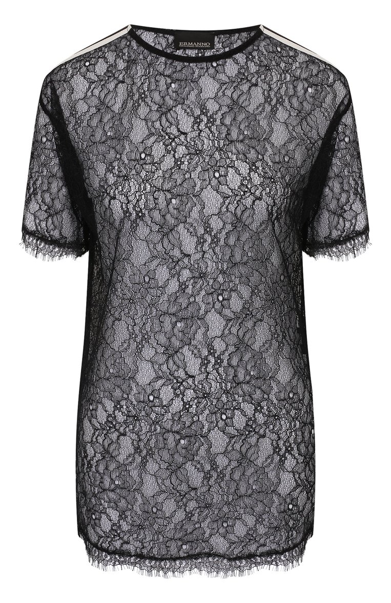 Кружевной топ ERMANNO ERMANNO SCERVINO, арт. 45T CM17 PIZ, фото 1