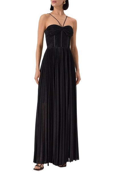 Платье PINKO черного цвета по цене 55950 руб., арт. 104994/A2DM, фото 3 Платье PINKO, арт. 104994/A2DM, фото 3