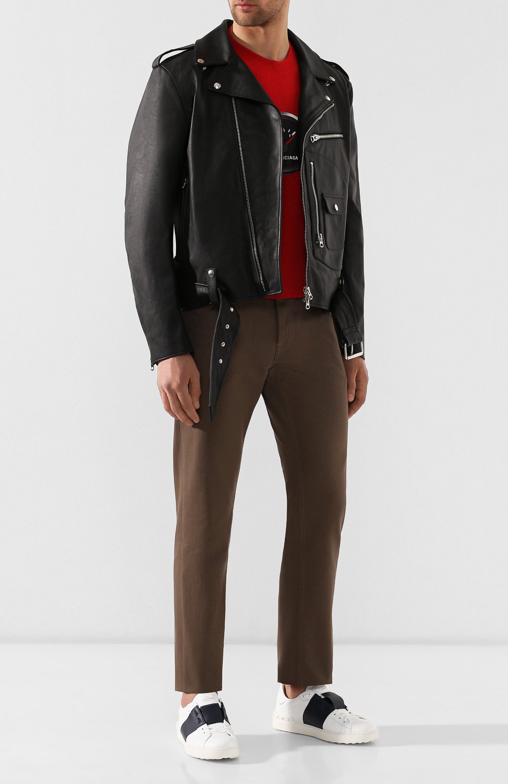 Кожаная косуха ACNE STUDIOS черного цвета по цене 123500 руб., арт. B70011, фото 2 Кожаная косуха ACNE STUDIOS, арт. B70011, фото 2