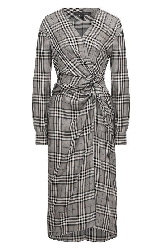 

Платье из вискозы Rag and Bone, Чёрно-белый