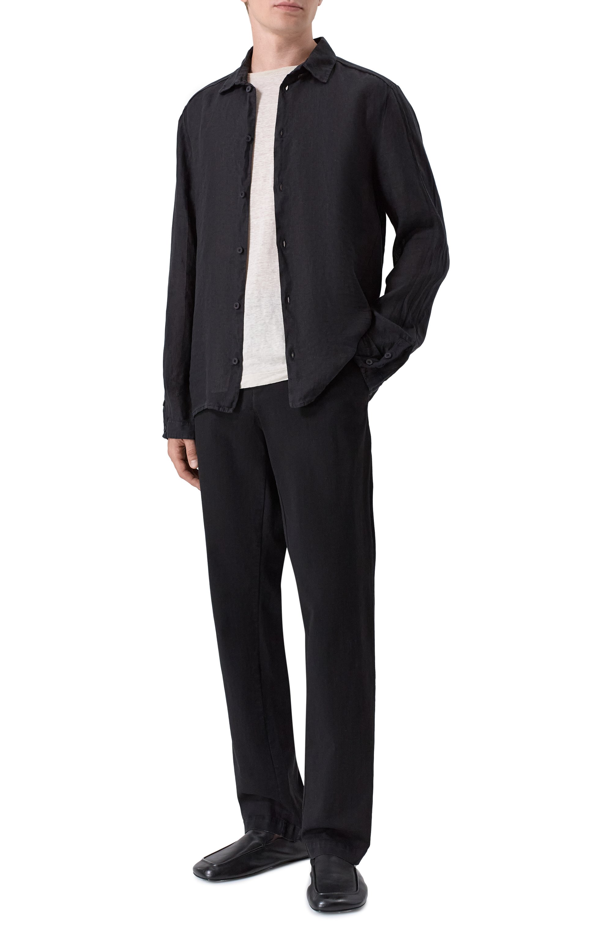 Хлопковые брюки TRANSIT, арт. CFUTRCA100, фото 2