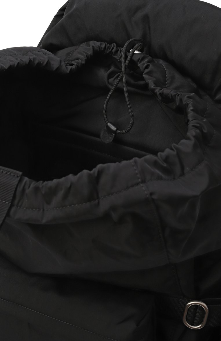Мужской рюкзак outdoor JIL SANDER черного цвета, арт. J49WA0001-P7357 | Фото 6 (Размер: large; Материал: Текстиль; Стили: Кэжуэл)