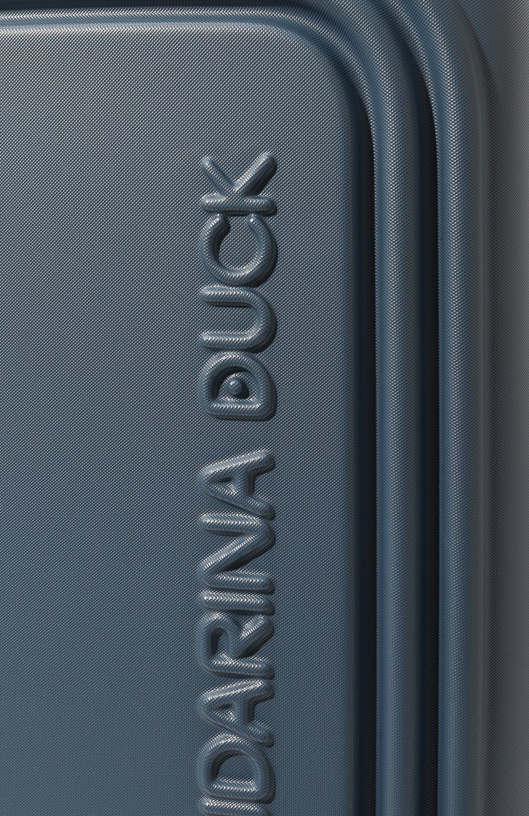 Женский чемодан logoduck+ expandable cabin MANDARINA DUCK голубого цвета, арт. SZV54-711 | Фото 2 (Региональные ограничения белый список (Axapta Mercury): Не проставлено; Размер: large; Материал: Пластик)