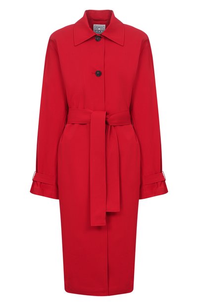 Женское хлопковый плащ TOTEME, арт. 261-WR00307-FB0490