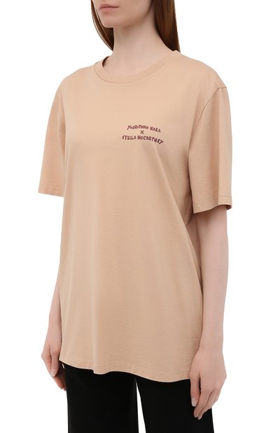 Хлопковая футболка STELLA MCCARTNEY, арт. 601849/SMP91, фото 3