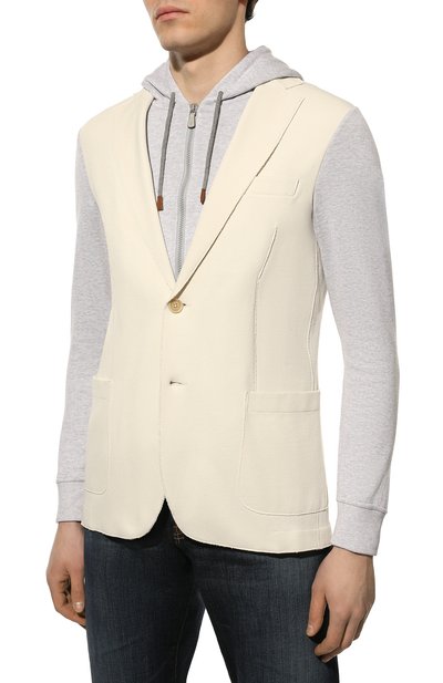 Хлопковый пиджак ELEVENTY PLATINUM, арт. E76GIAE08 TES0E184, фото 3