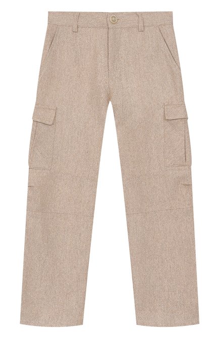 Брюки-карго из шерсти и хлопка ELEVENTY, арт. EX6P40/I0285/6-8