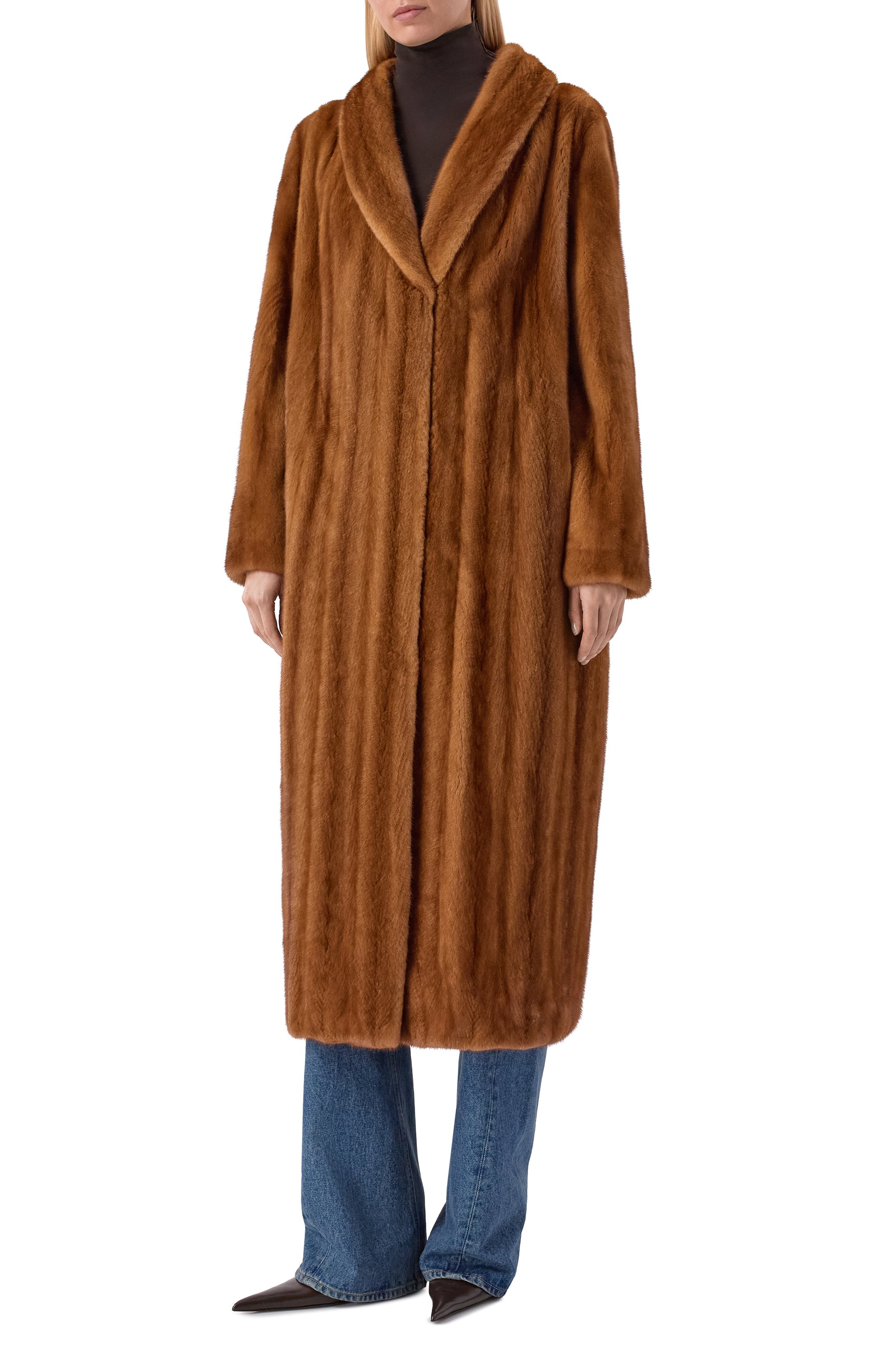 Шуба из норки GIULIA GURMAN, арт. J246G40, фото 3