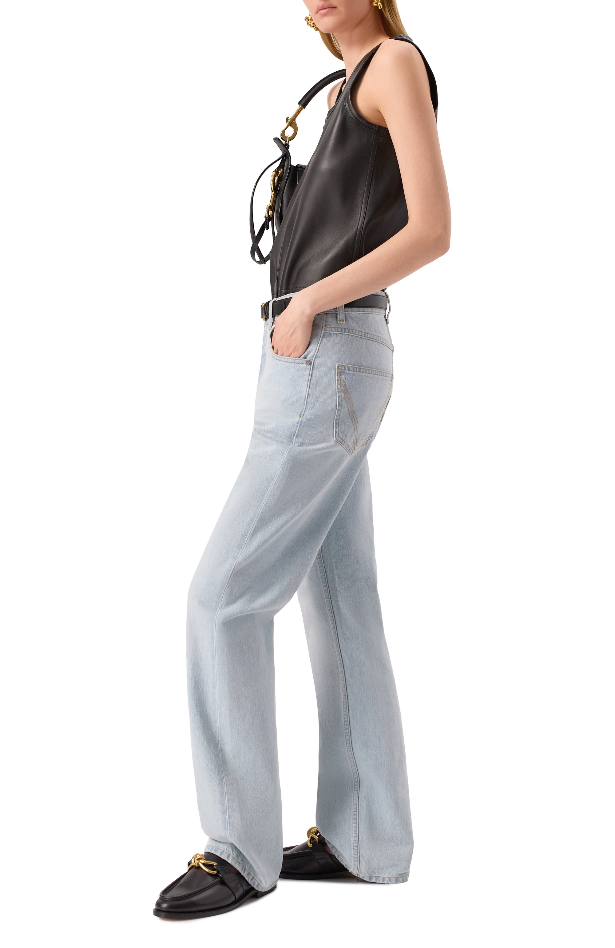 Кожаные сабо astaire BOTTEGA VENETA, арт. 817519/V5DZ0, фото 2