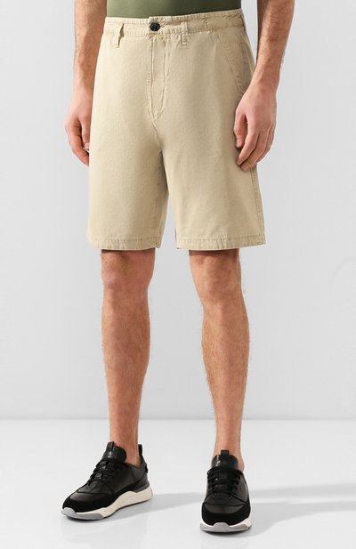 Хлопковые шорты STONE ISLAND, арт. 7215L09WA, фото 3