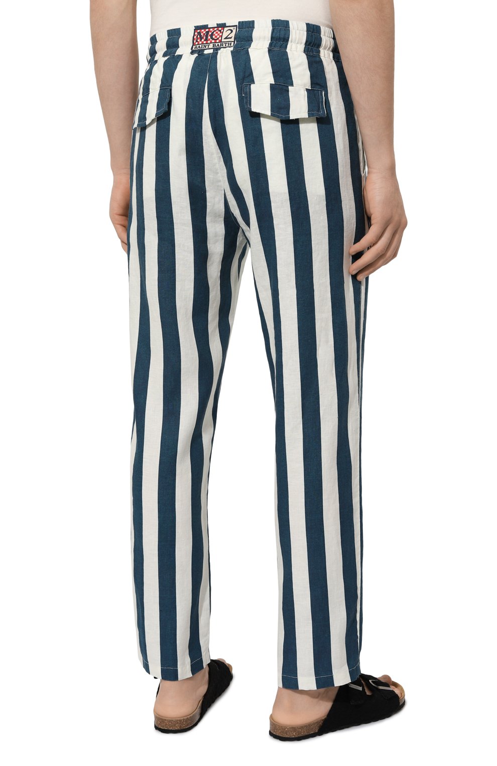 Льняные брюки MC2 SAINT BARTH, арт. STBM/CALAIS/04504F, фото 4