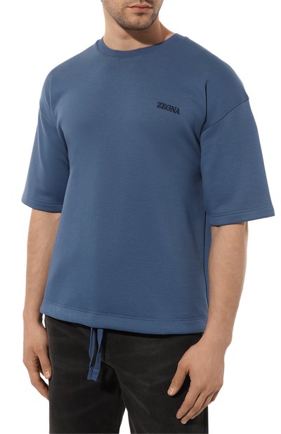 Хлопковый свитшот ZEGNA, арт. N6ML11760, фото 3