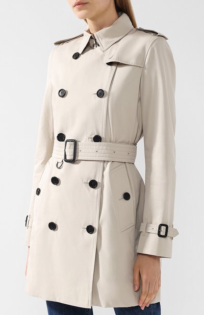 Хлопковый тренч kensington BURBERRY, арт. 3913363, фото 3