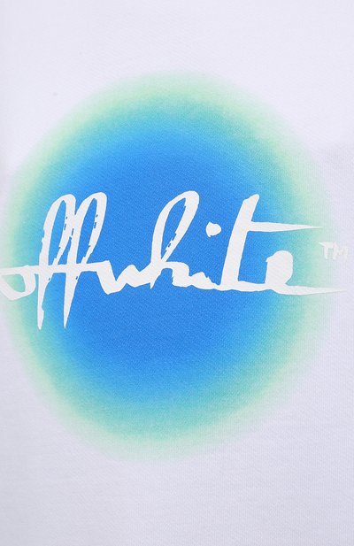 Хлопковый свитшот OFF-WHITE белого цвета по цене 53950 руб., арт. 0WBA055R21JER004, фото 5 Хлопковый свитшот OFF-WHITE, арт. 0WBA055R21JER004, фото 5