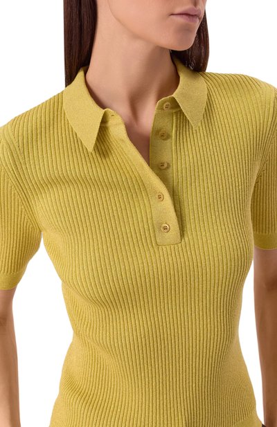 Поло из хлопка и шерсти NINA RICCI, арт. 26PMPU016/ML0600, фото 5