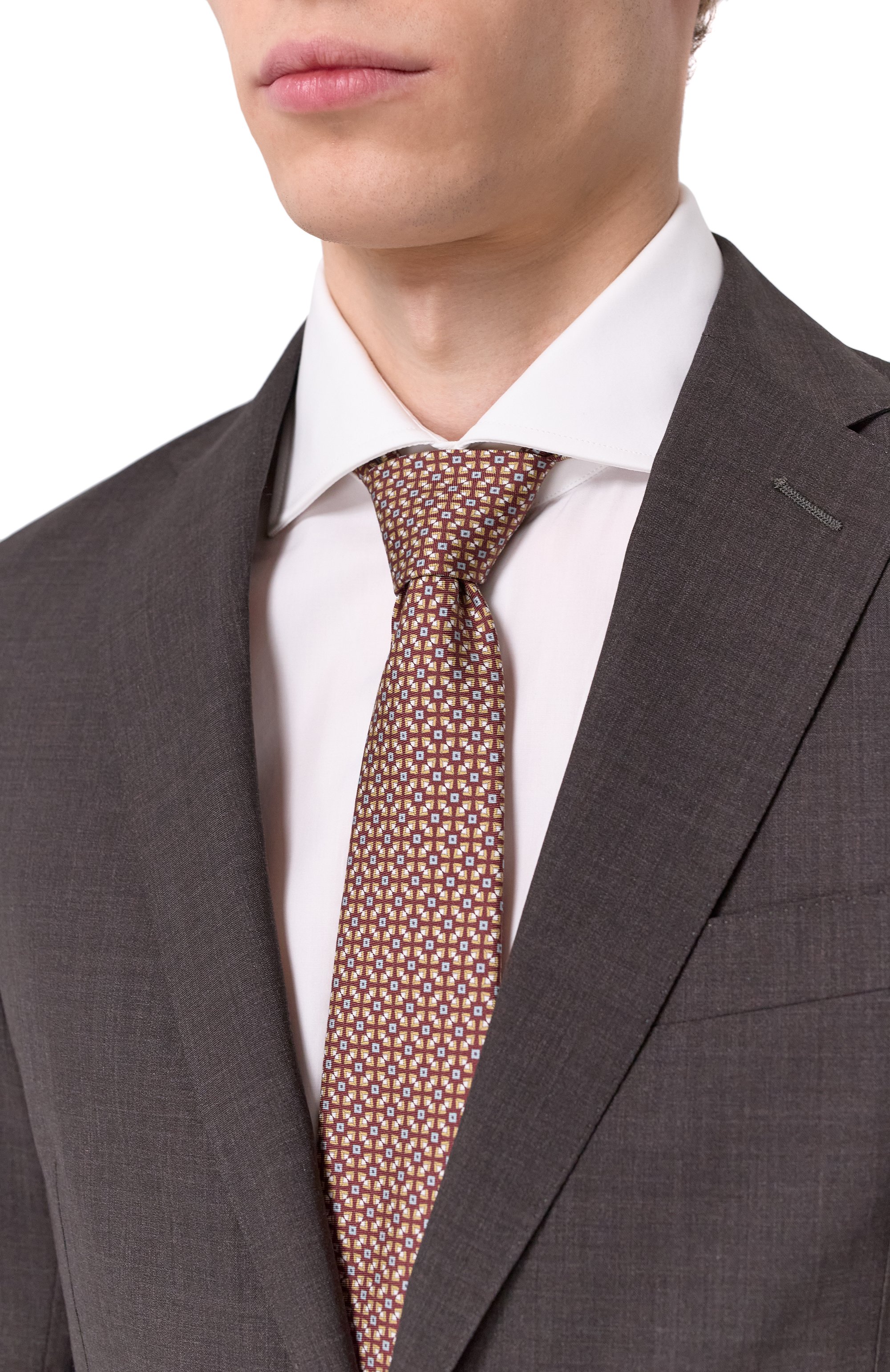 Шелковый галстук CANALI, арт. 18/HS04264, фото 2