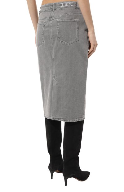 Джинсовая юбка KITON, арт. DJ57201K0900D, фото 4