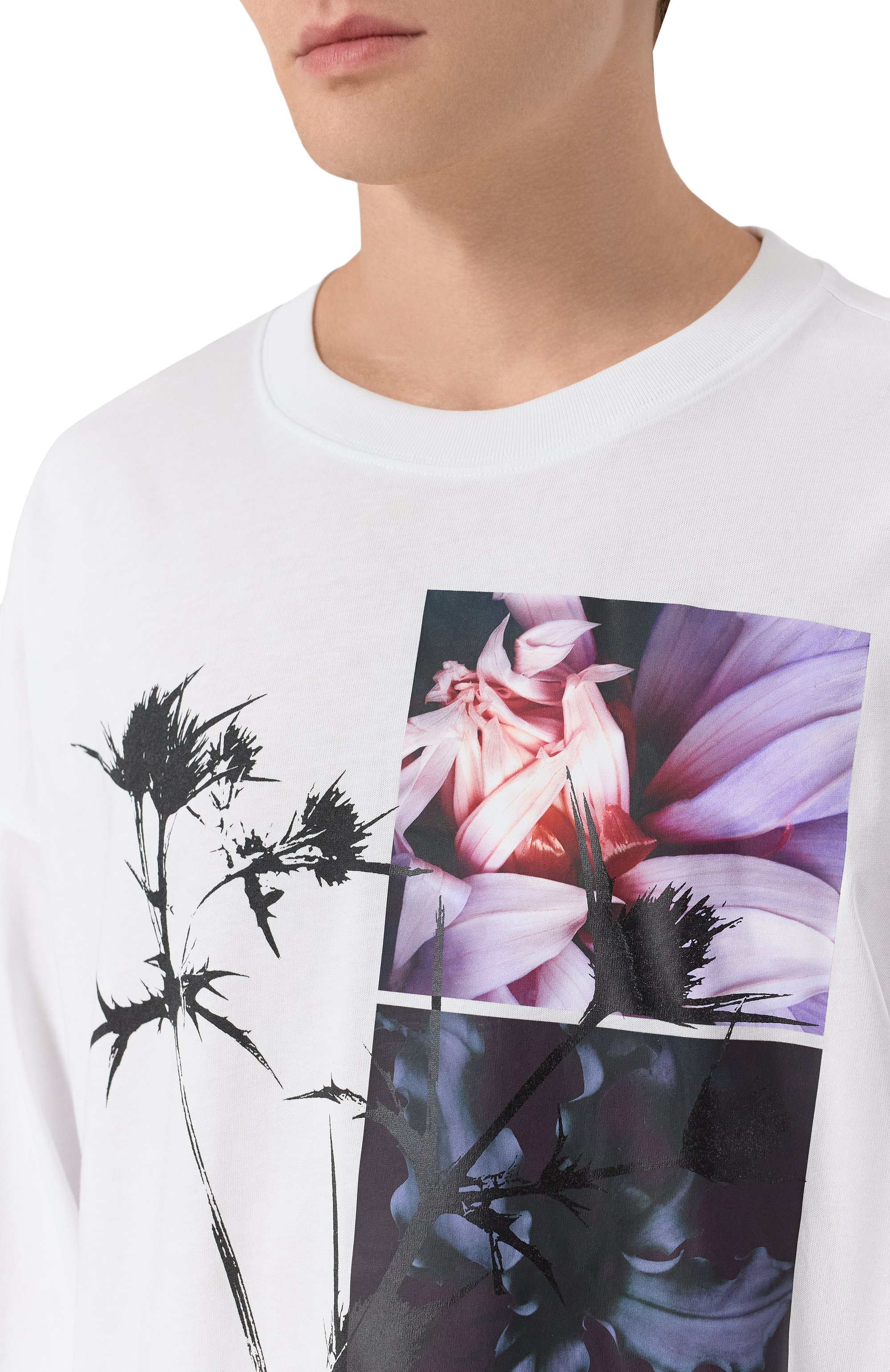 Хлопковый лонгслив DRIES VAN NOTEN, арт. 021120-2603-001, фото 5