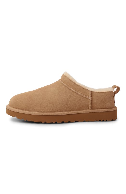 Замшевые угги Classic Micro UGG 1173891 Бежевый  1173891 Фото 4