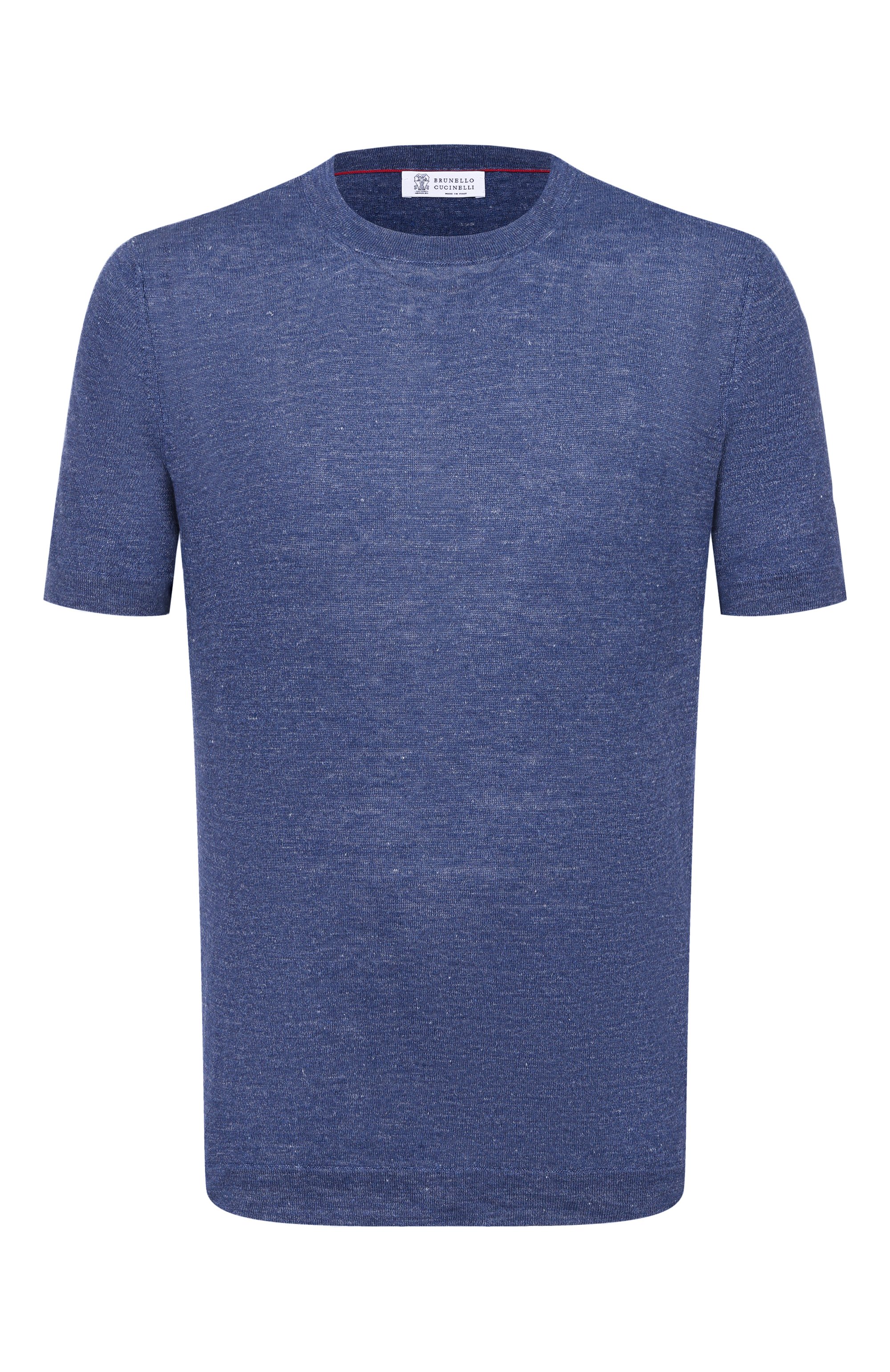 Джемпер изо льна и хлопка BRUNELLO CUCINELLI, арт. M2L00340, фото 1