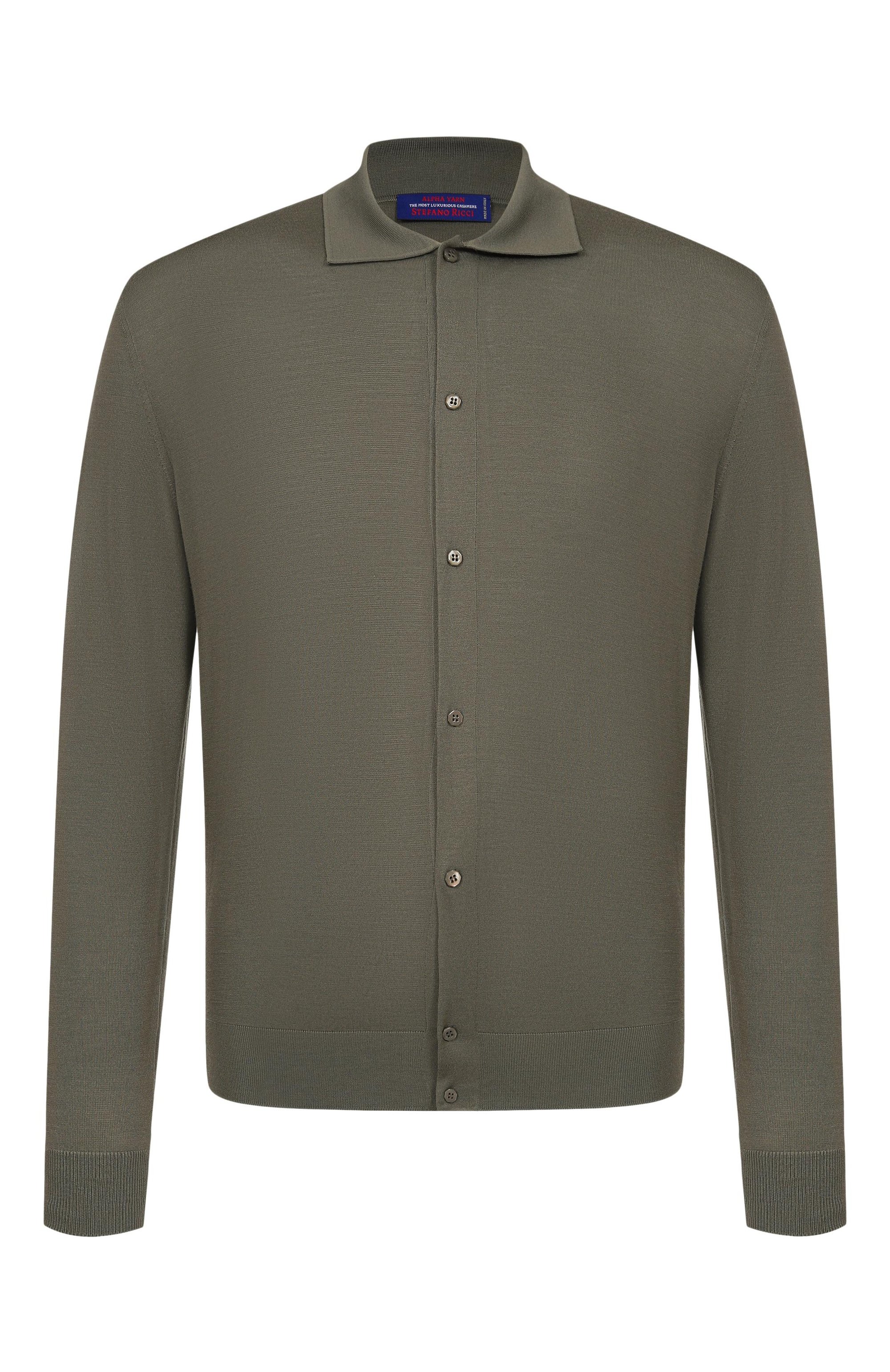 Рубашка из кашемира и шерсти STEFANO RICCI, арт. W505506PAL/W26150_001, фото 1