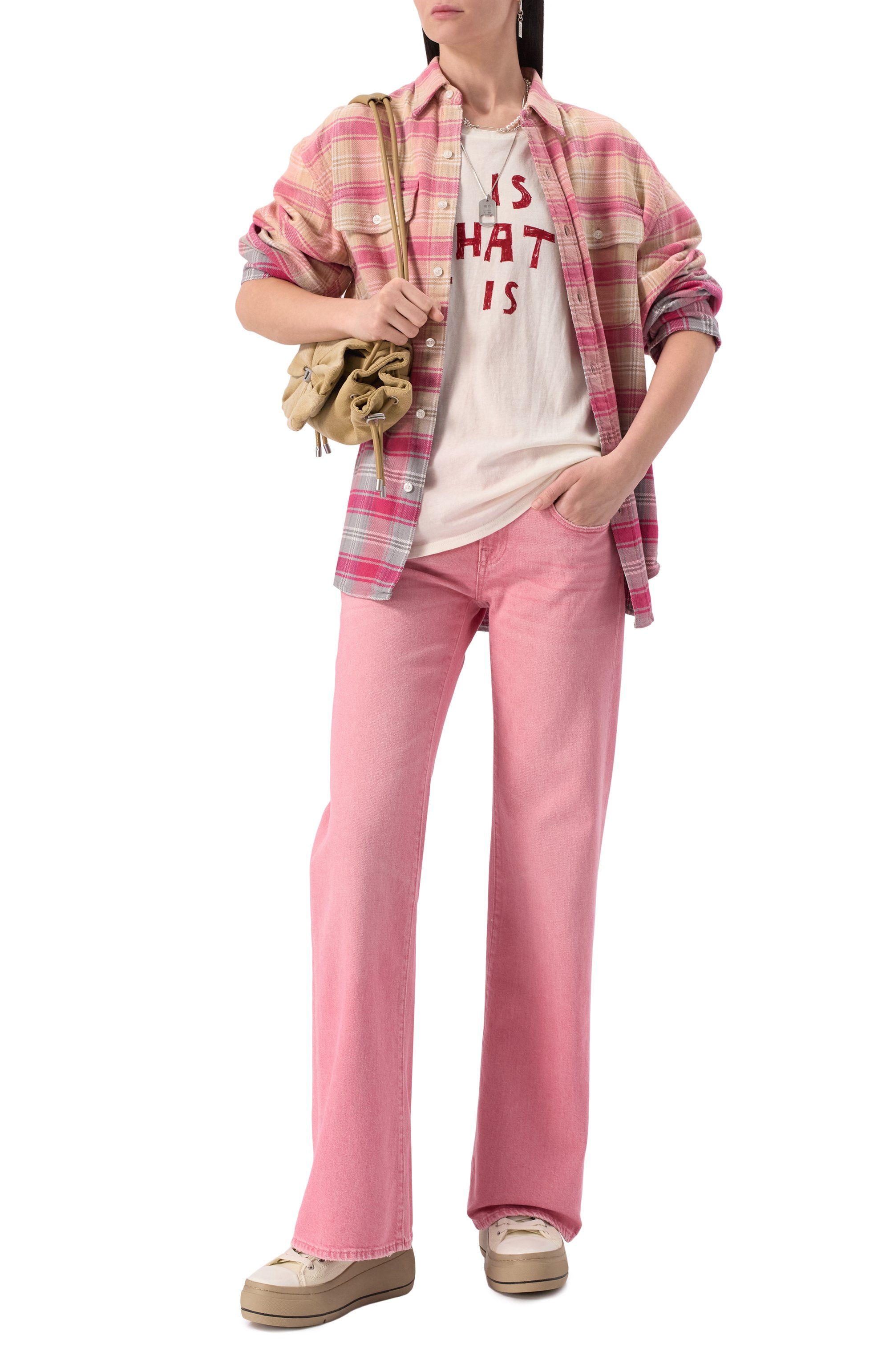 Джинсы boy flare R13, арт. R13WD090-D308A, фото 2