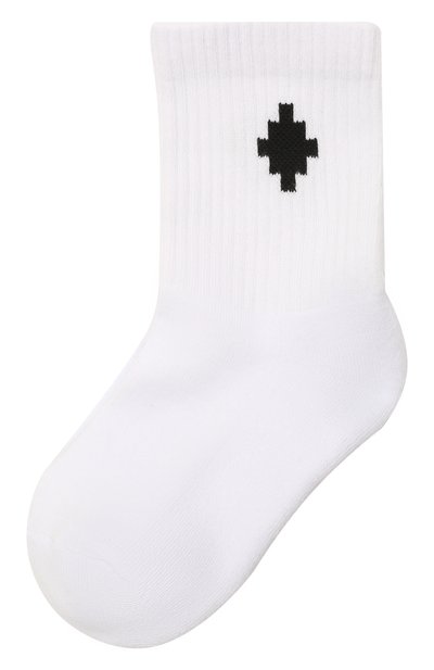 Хлопковые носки MARCELO BURLON KIDS OF MILAN, арт. 21E/B/MB/6000/7010, фото 1