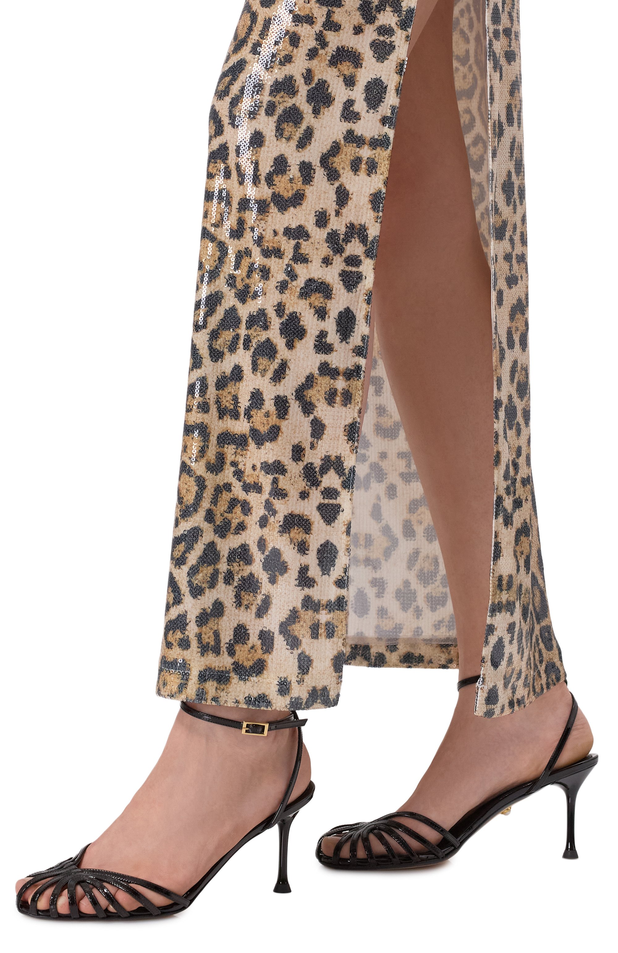 Кожаные босоножки ally 75 ALEVI MILANO, арт. L25WC007.N.0004997, фото 3